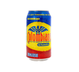 Single 354ml can of Colombiana La Nuestra soda.