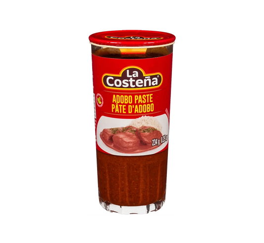 Jar of La Costena Adobo Mole, Rich dark Mexican sauce, Mole adobo for cooking