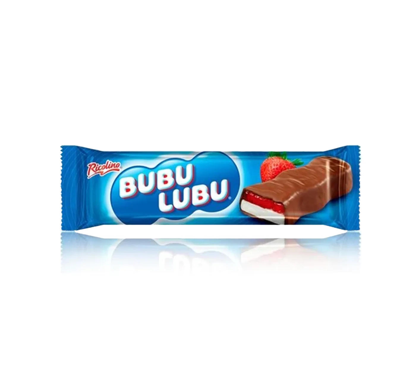 Single Ricolino Bubulubu candy bar.