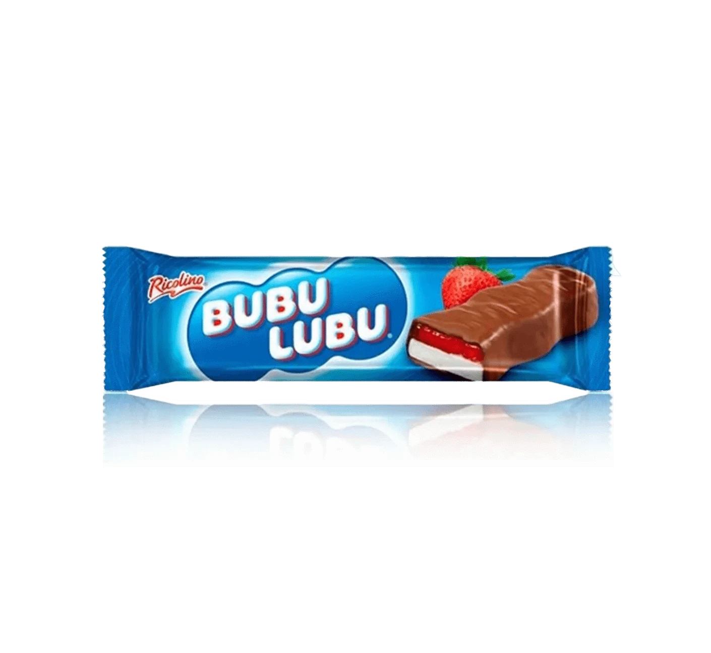 Single Ricolino Bubulubu candy bar.