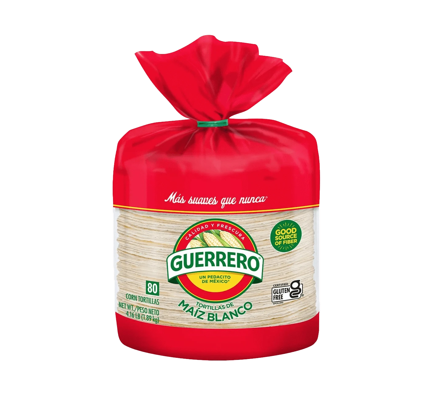 Guerrero - White Corn Tortilla (80pcs)