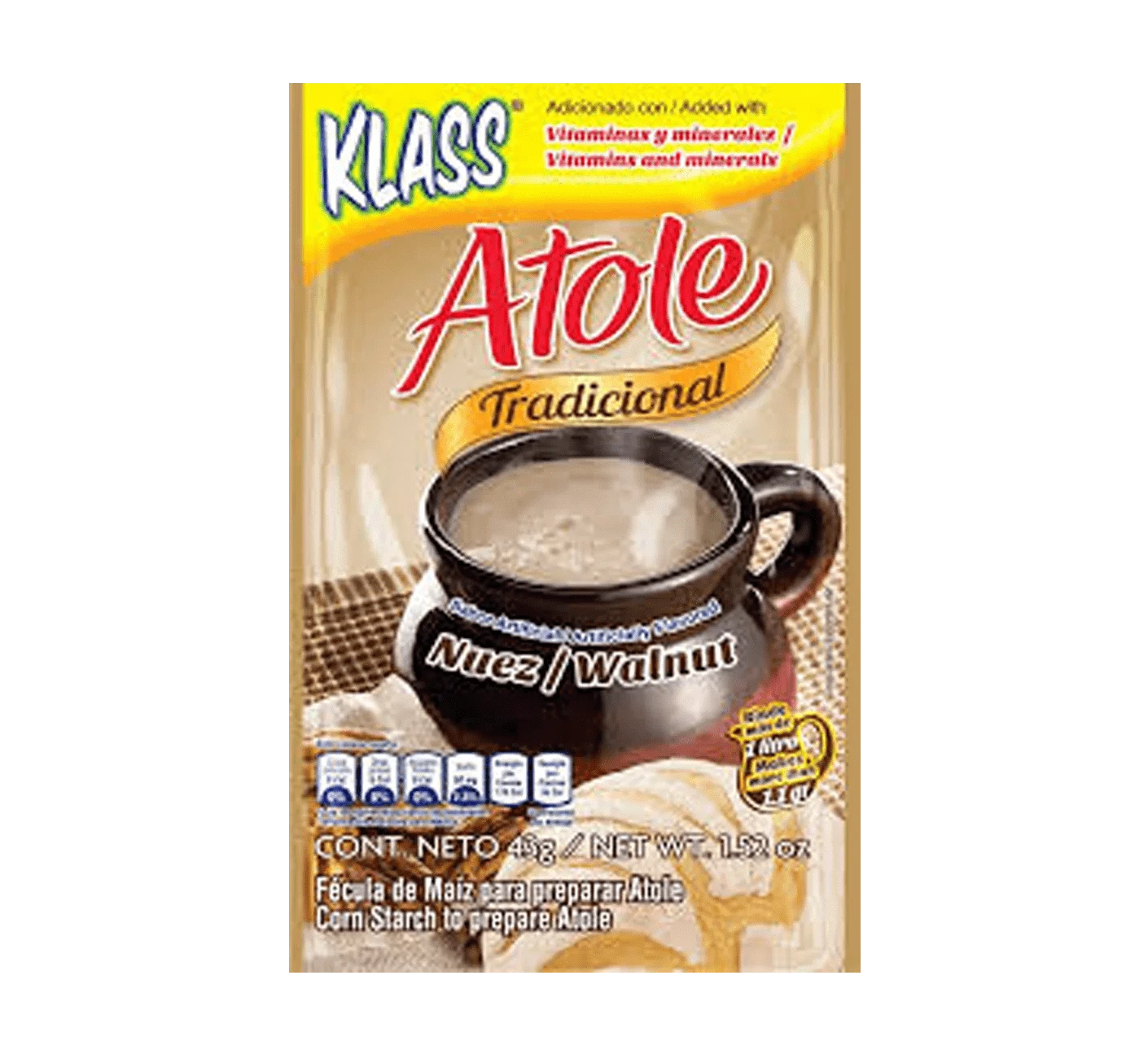 Atole Nuez Klass [1.52oz]
