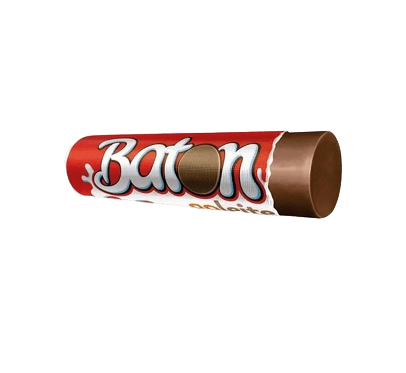 Single Baton Garoto milk chocolate bar.