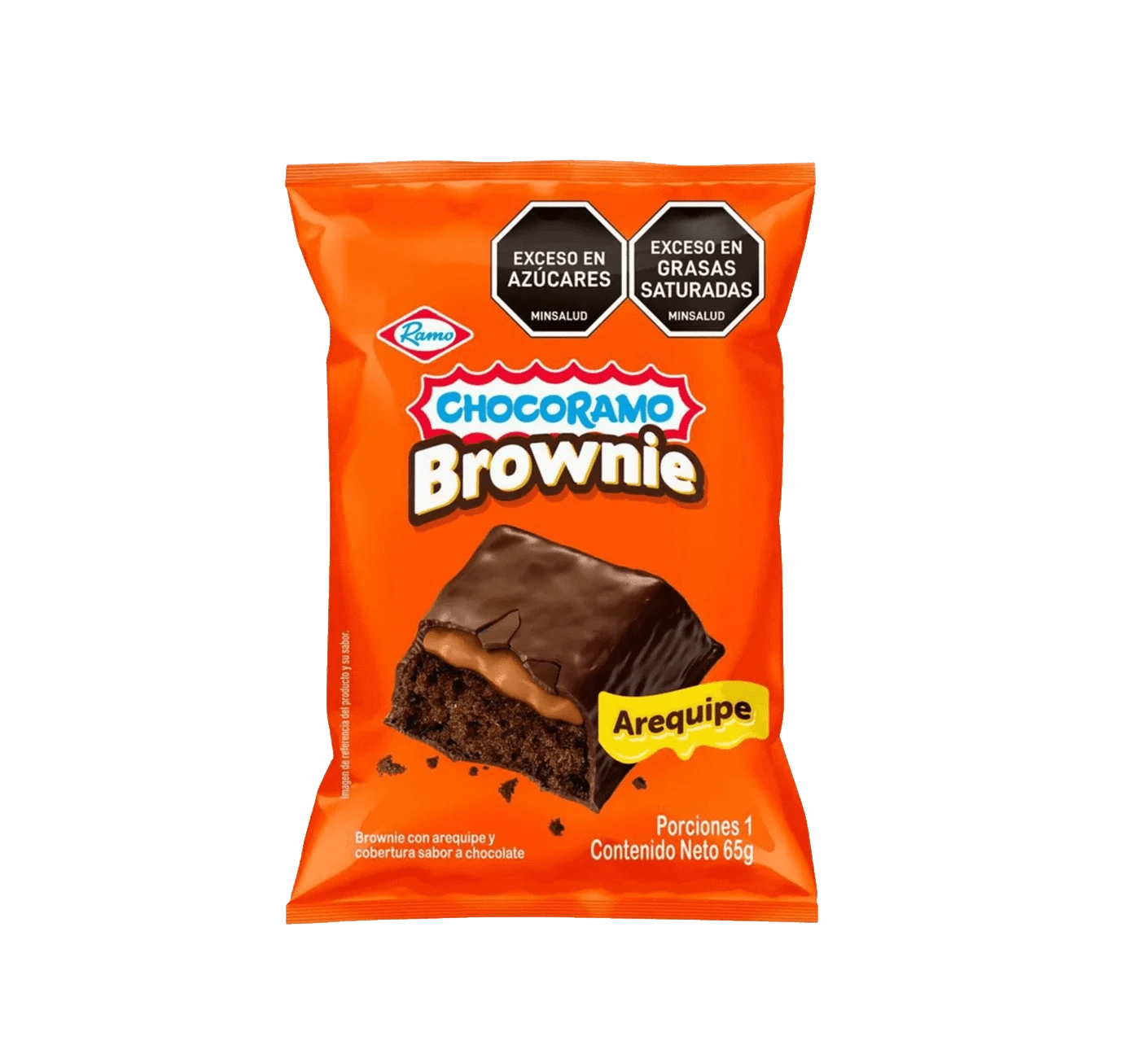 Single 65g Chocoramo brownie.
