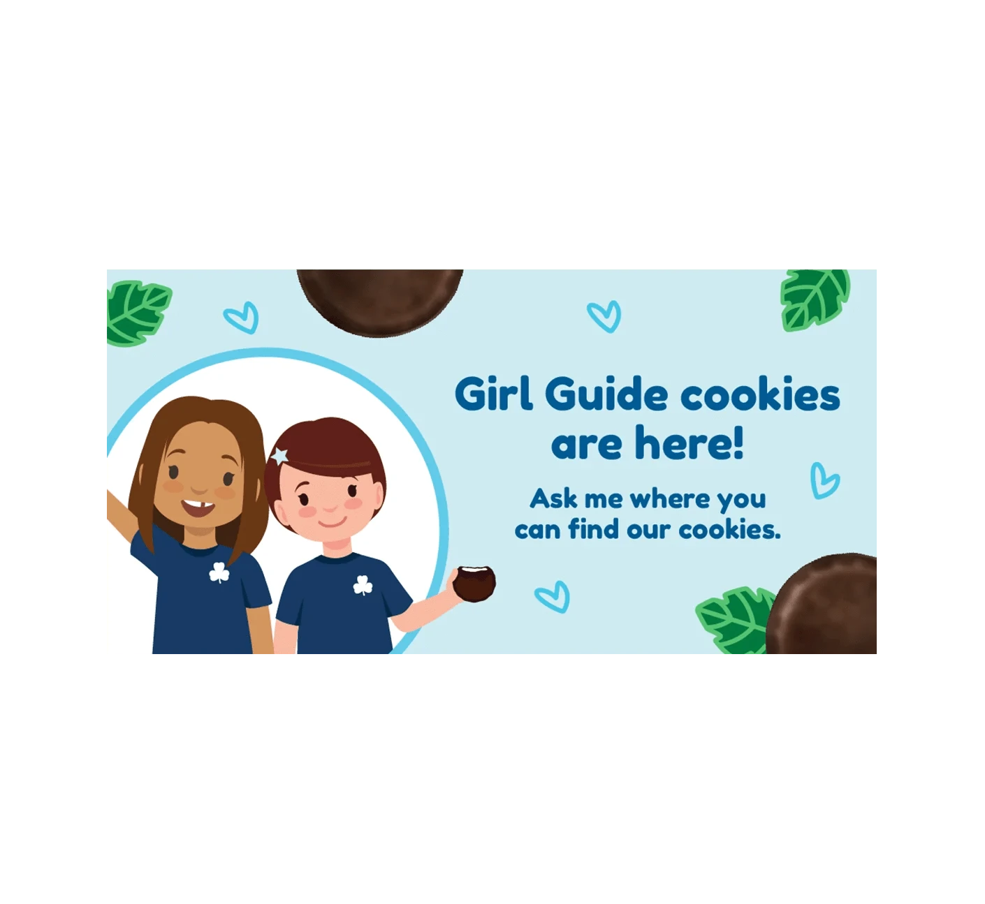 Box of Girl Guide Cookies.