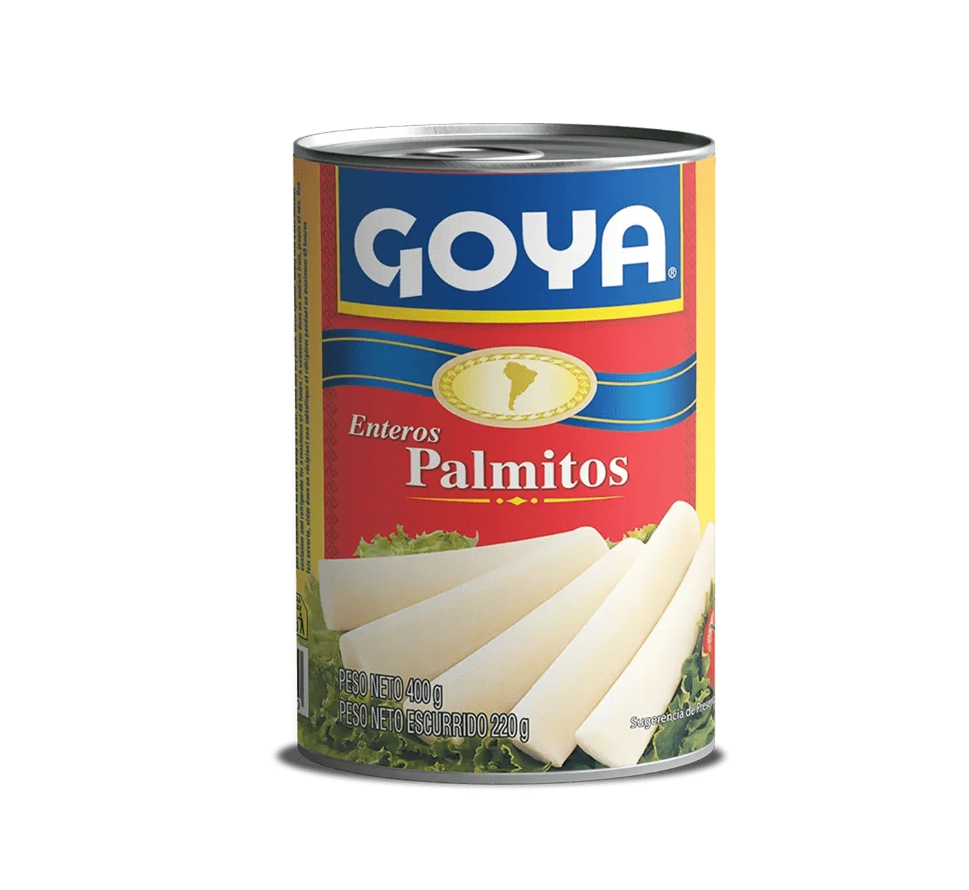 Jar of Goya whole hearts of palm.