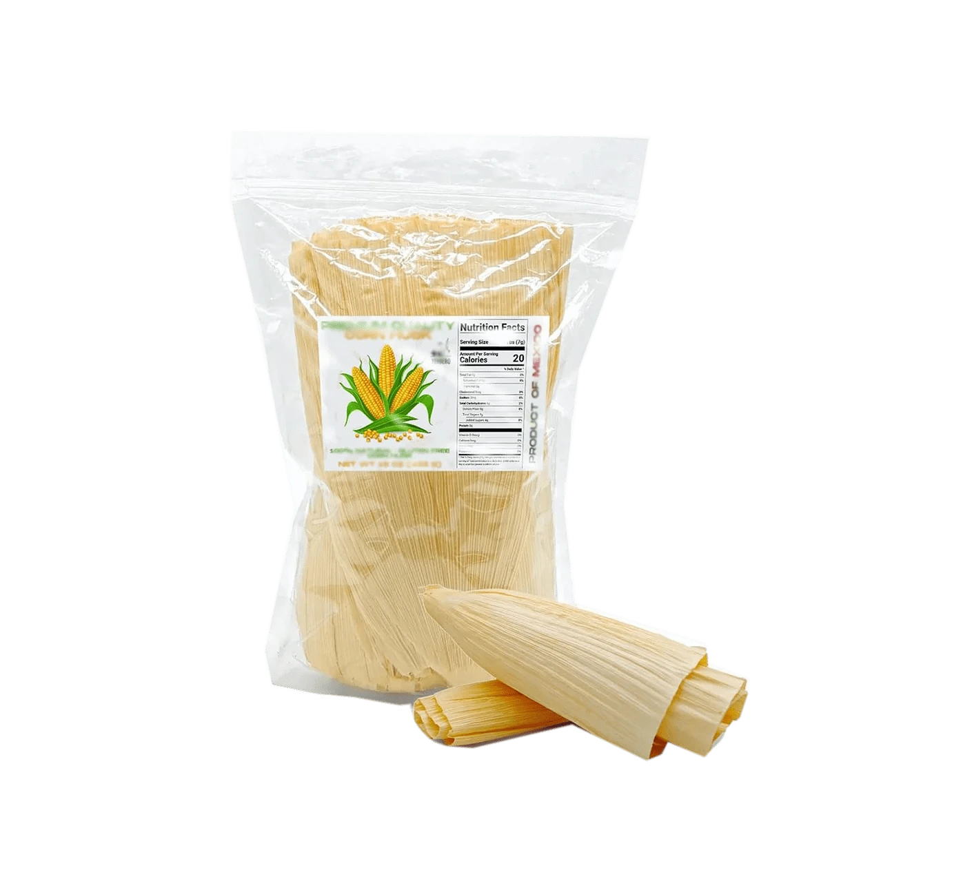 16oz package of dried corn husks.