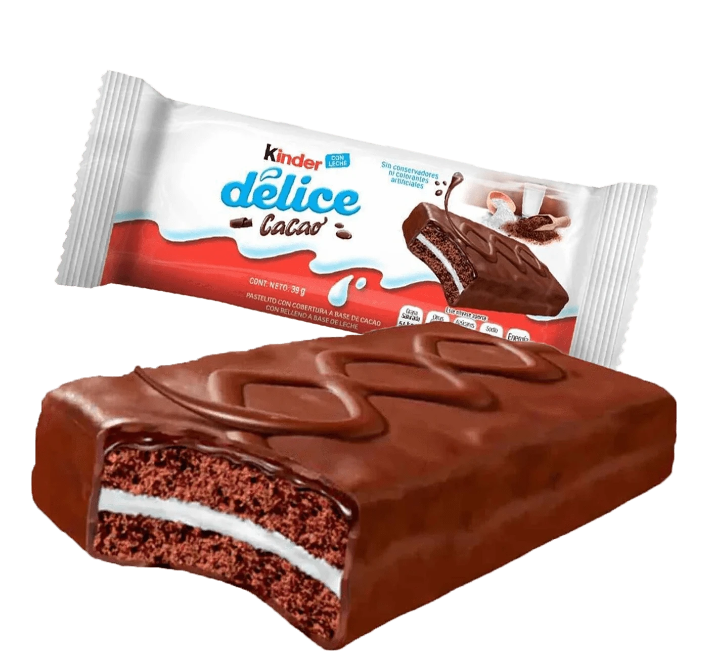 Kinder Chocolate Delice bar, Creamy milk chocolate treat, Individual Kinder chocolate