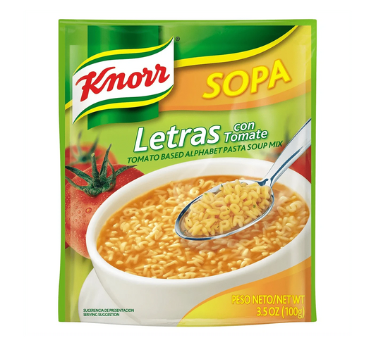 Knorr Soup Pasta Alphabet [3.5oz]