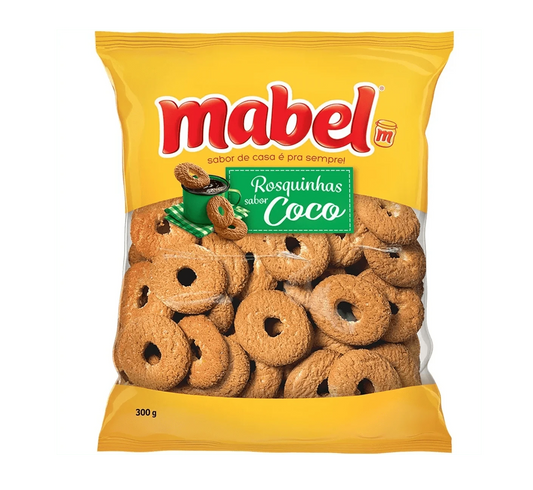 Mabel - Rosquinhas Sabor Coco [300g]