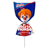 Paleta Payaso lollipop, Chocolate-covered marshmallow with a face, Funny face candy