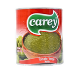 Jar of Carey Ground Tomatillos, Smooth tomatillo puree, Ground green tomatoes for salsa