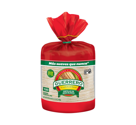 Guerrero - White Corn Tortilla [100ct]