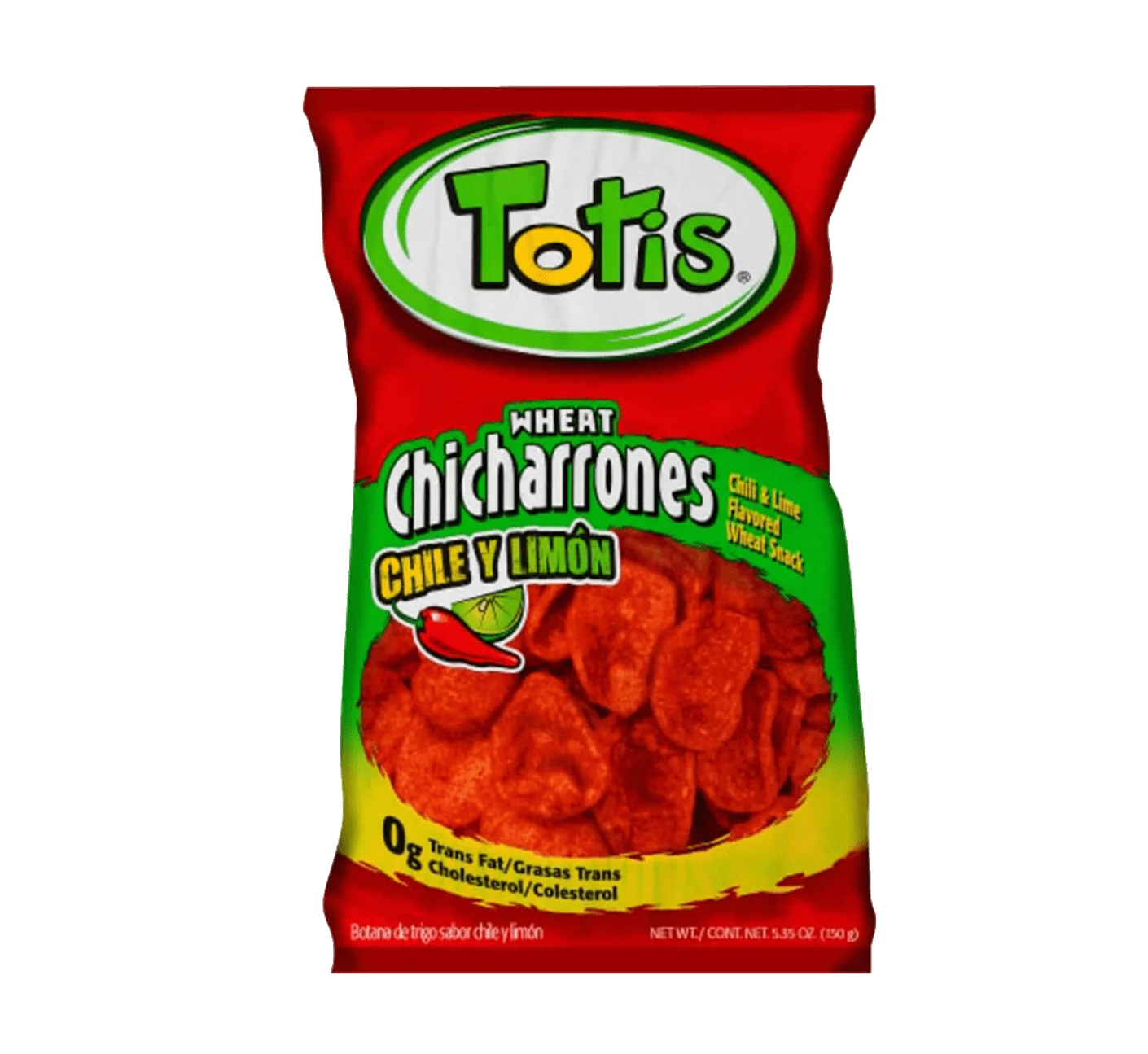 Totis Chicharrones Chile Y Limon
