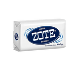 400g bar of Zote white laundry soap.